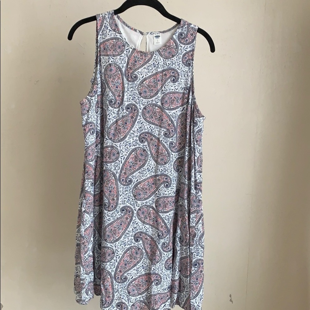 Old Navy Paisley Swing Dress